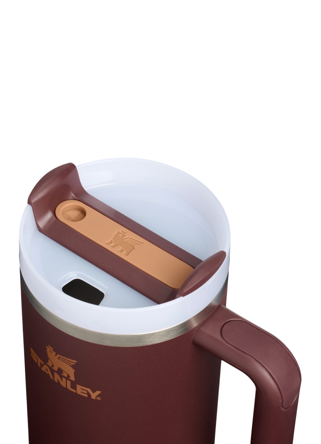 Stanley De Quencher® H2.O FlowState™ thermosfles 1,2 liter - detail donkerbruin