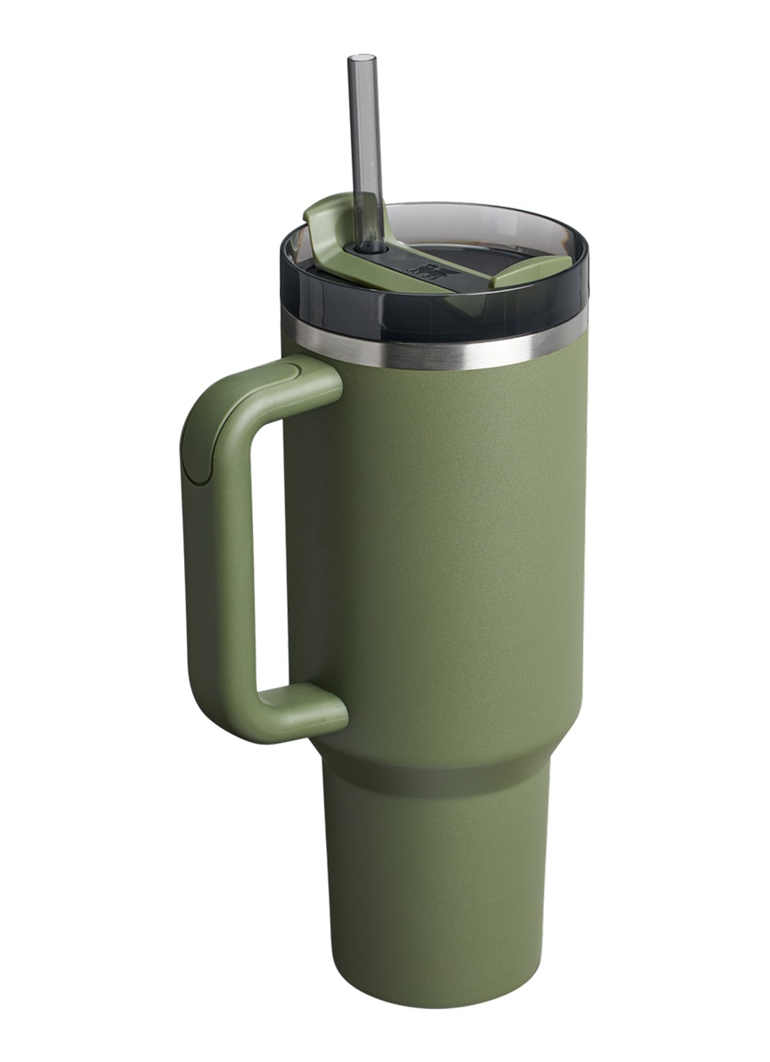 Stanley De Quencher® H2.O FlowState™ thermosfles 1,2 liter - achterkant donkergroen