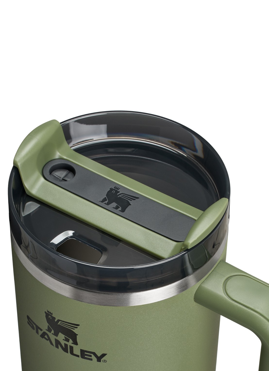 Stanley De Quencher® H2.O FlowState™ thermosfles 1,2 liter - detail 2 donkergroen