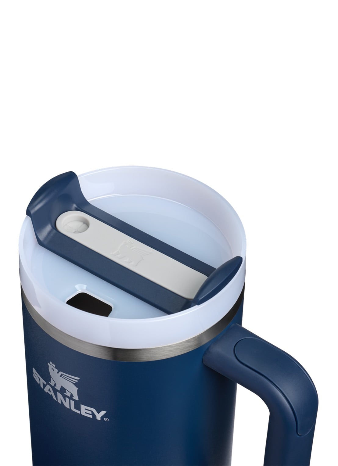 Stanley De Quencher® H2.O FlowState™ thermosfles 1,2 liter - detail donkerblauw