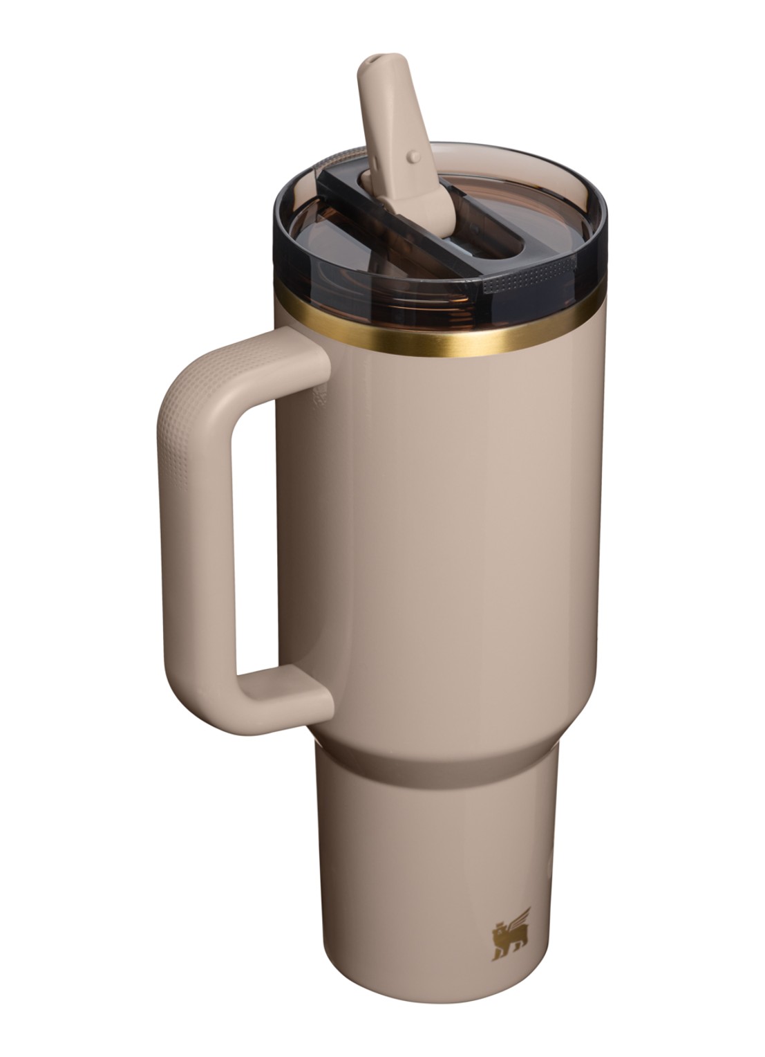 Stanley De Quencher ProTour Flip Straw thermosfles 1,18 liter - achterkant 2 zand
