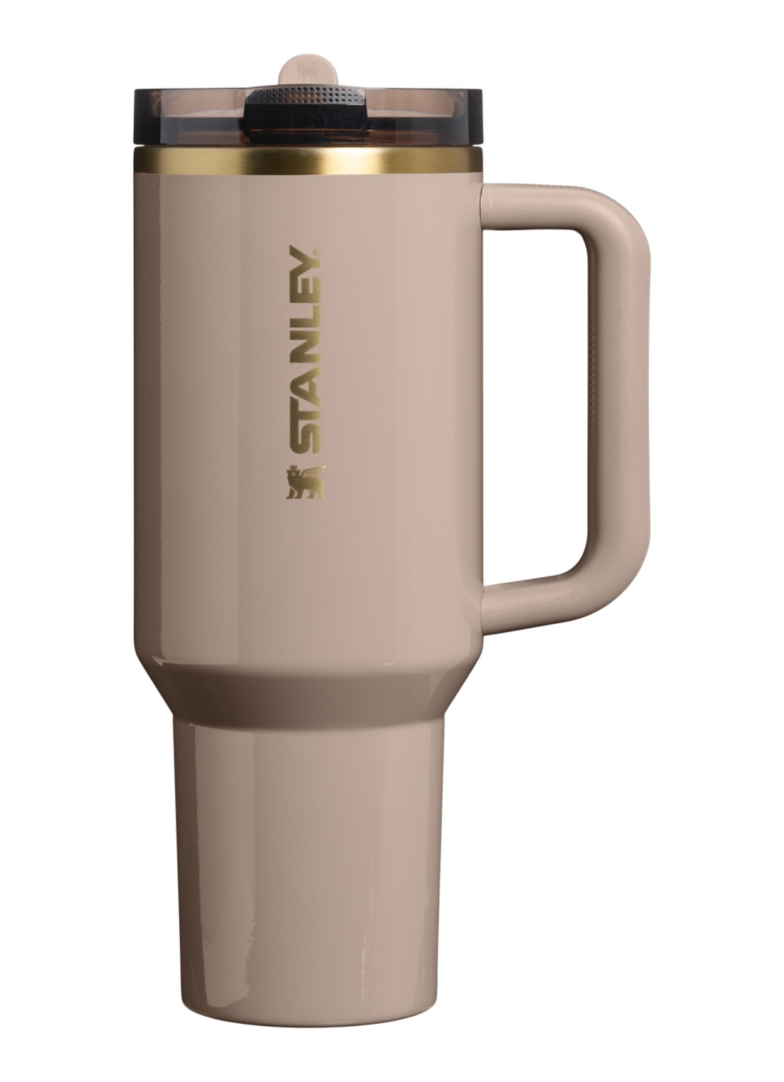 Stanley De Quencher ProTour Flip Straw thermosfles 1,18 liter - voorkant 3 zand