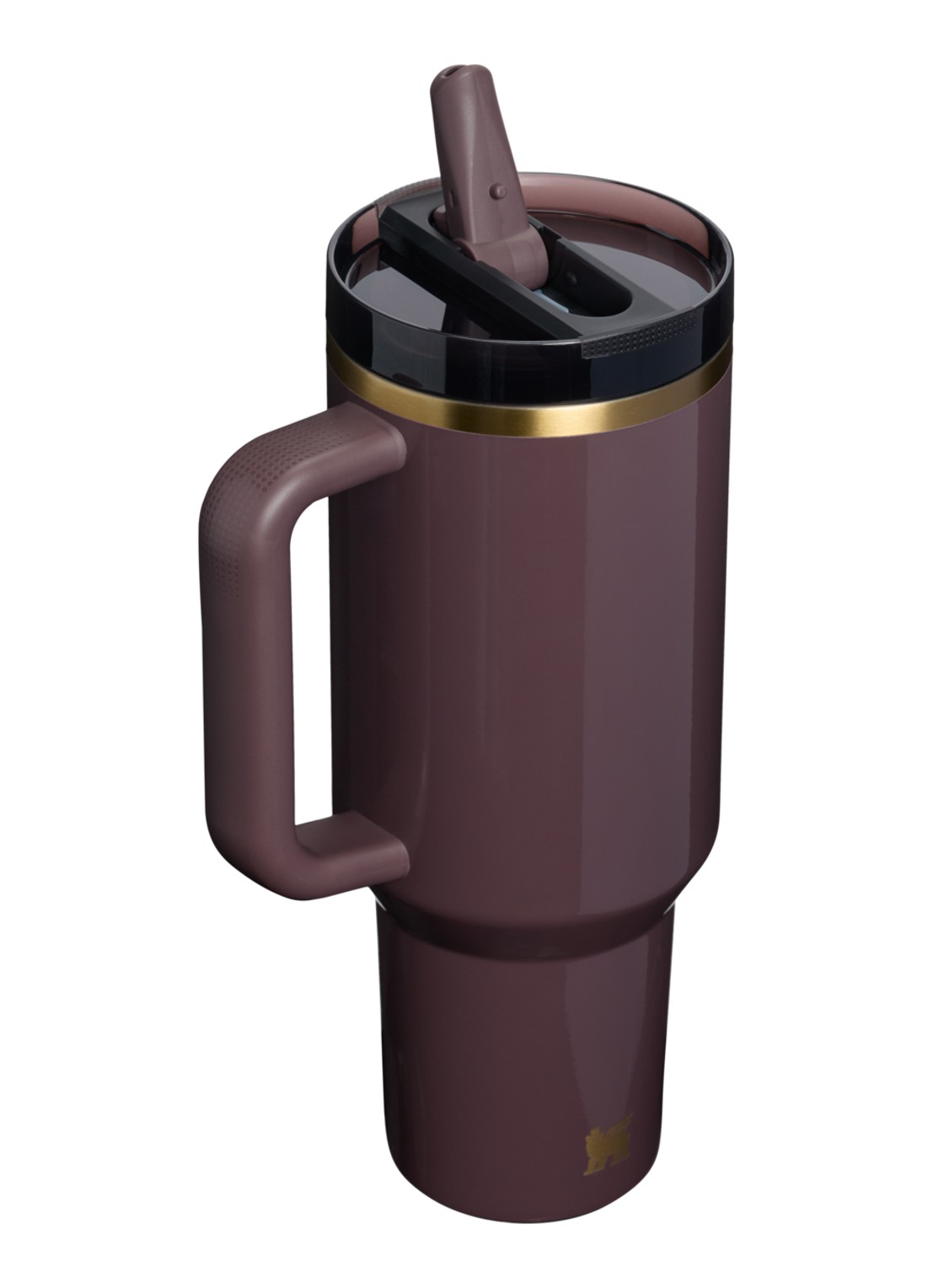 Stanley De Quencher ProTour Flip Straw thermosfles 1,18 liter - achterkant aubergine