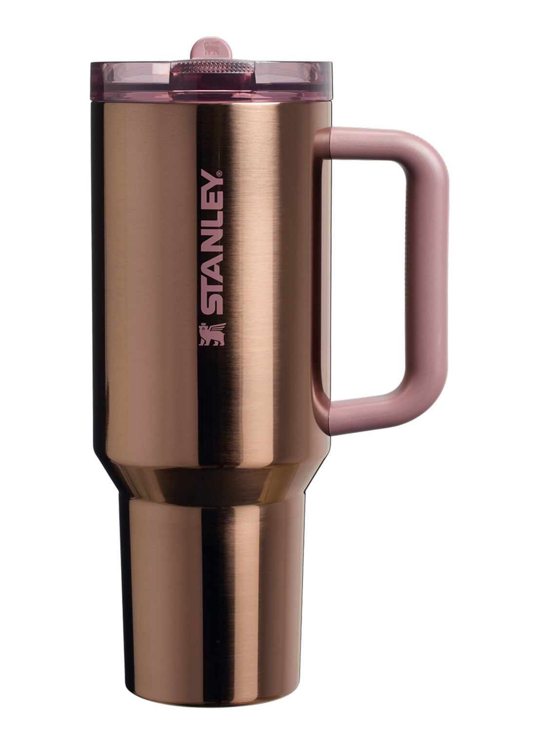 Stanley De Quencher® ProTour Flip Straw thermosfles 1,2 liter - voorkant 3 oudroze