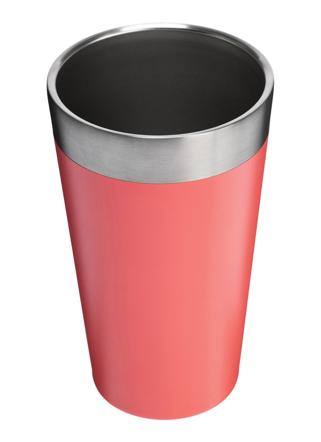 Stanley De Stacking thermosbeker 0,47 liter - achterkant 2 hot coral / koraalrood