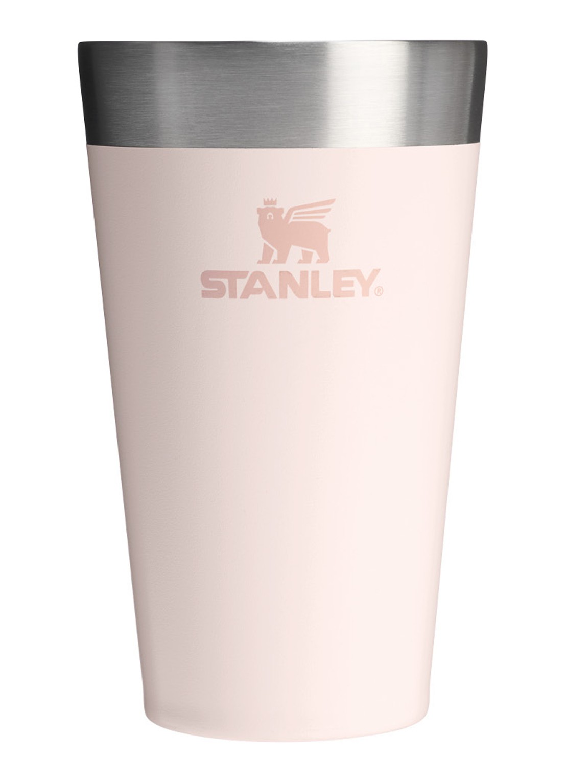 Stanley De Stacking thermosbeker 0,47 liter - voorkant 2 rose quartz / lichtroze
