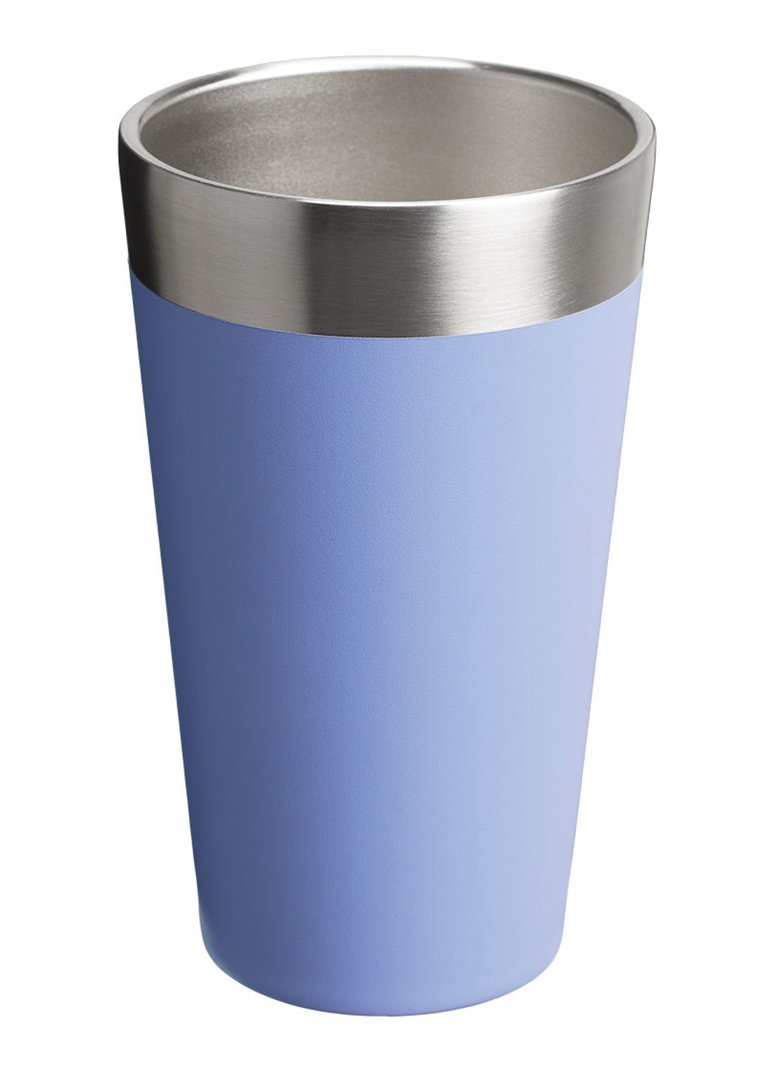 Stanley De Stacking thermosbeker 0,47 liter - achterkant 2 hydrangea / lila