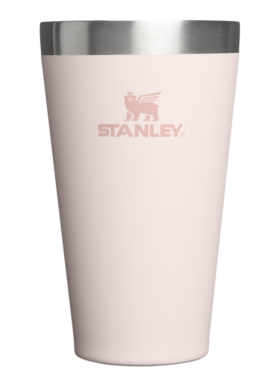 Stanley De Stacking thermosbeker 0,47 liter - voorkant 2 lichtroze