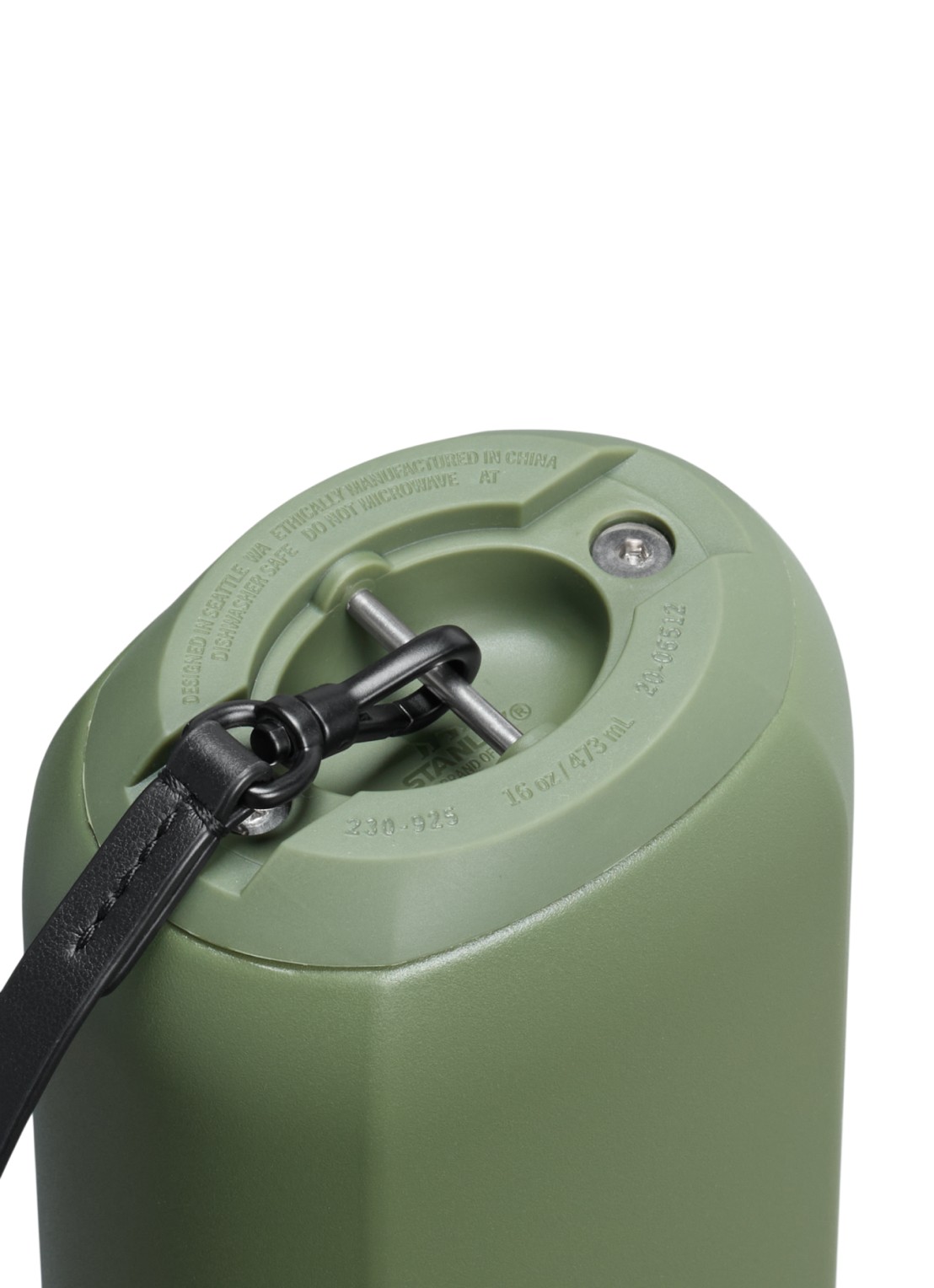 Stanley De Stanley Clutch Bottle drinkfles 0,47 liter - detail 2 donkergroen