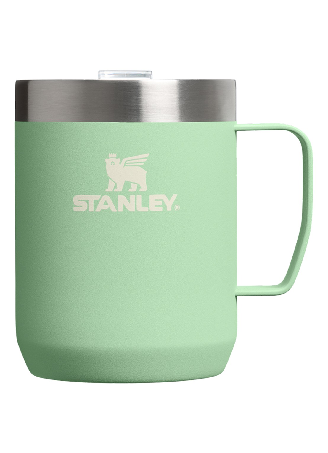 Stanley De Stay-hot Camp mok 0,23 liter - voorkant 3 lichtgroen
