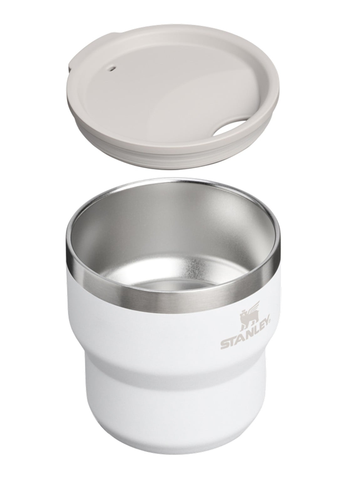 Stanley De Stay Hot Stacking Camp mok 0,29 liter - detail 3 wit