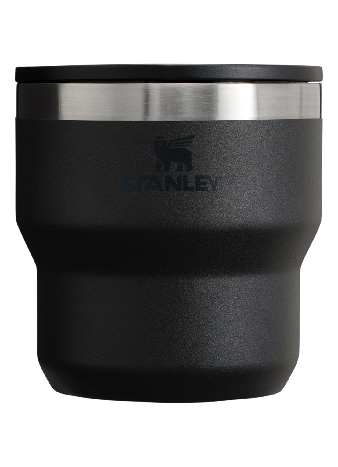 Stanley De Stay Hot Stacking Camp mok 0,29 liter - voorkant zwart