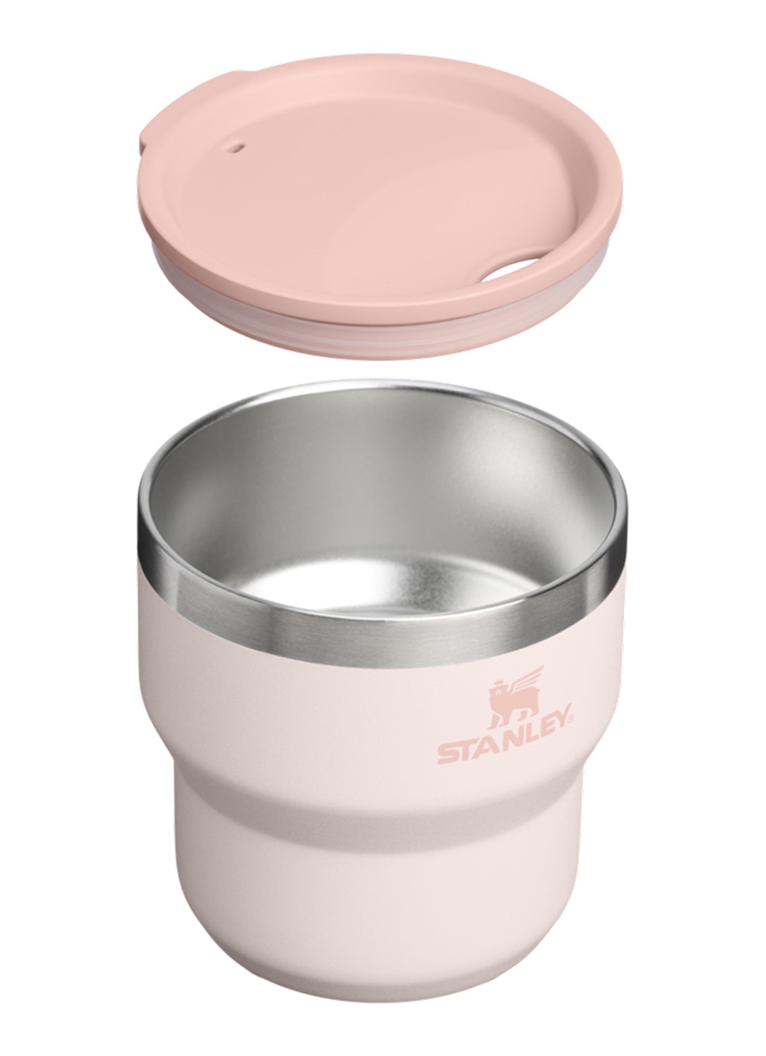Stanley De Stay Hot Stacking Camp mok 0,29 liter - detail roze