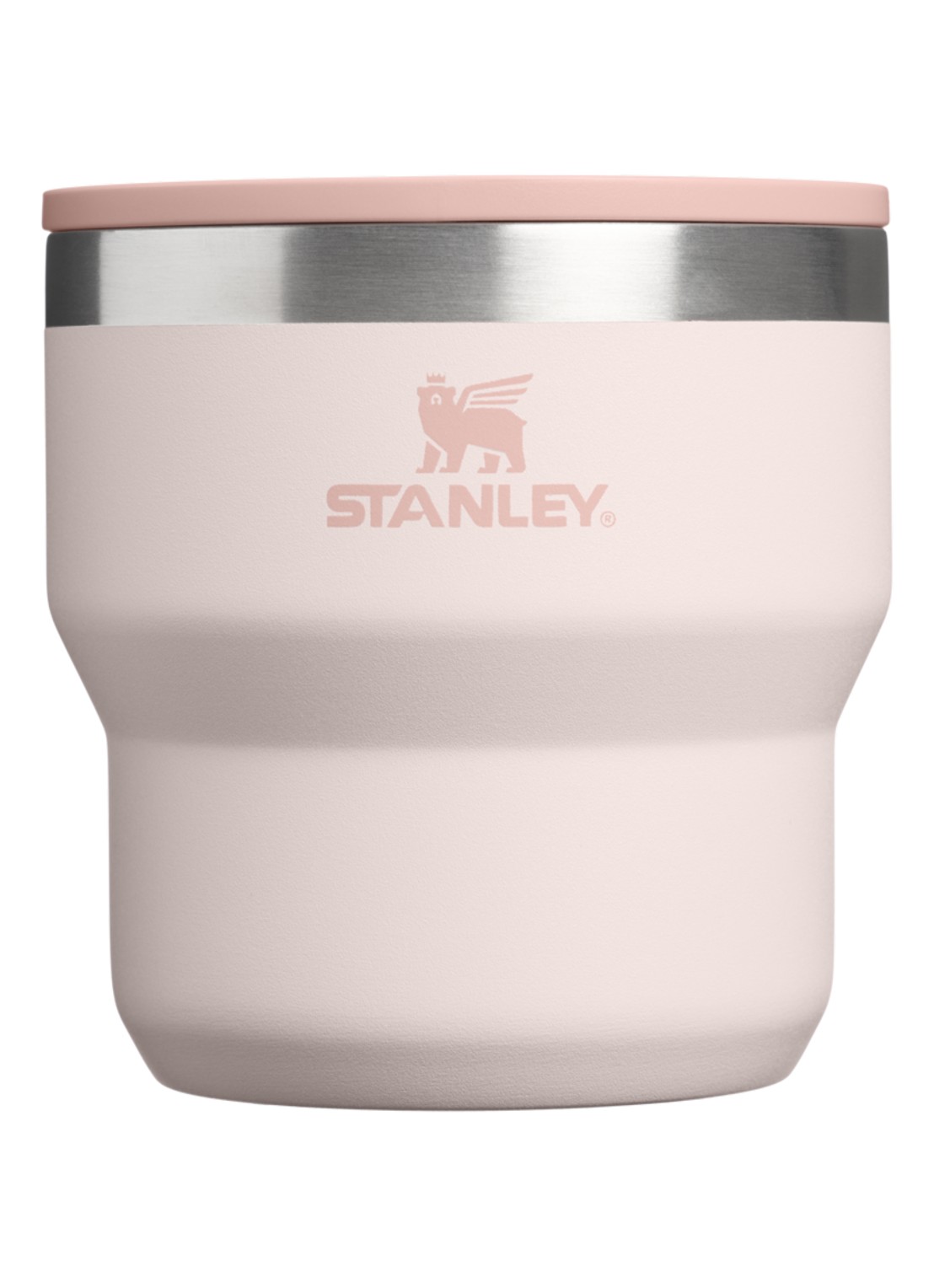 Stanley De Stay Hot Stacking Camp mok 0,29 liter - voorkant 2 roze