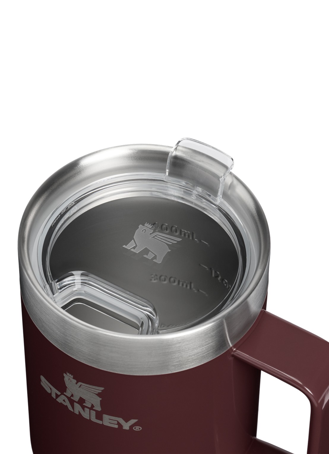 Stanley De Suburban thermosbeker 0,47 liter - detail donkerbruin
