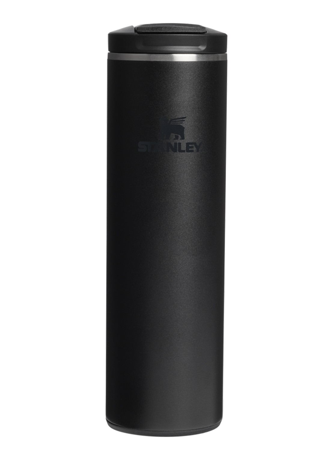 Stanley De Transit Flip Top thermosbeker 0,35 liter - voorkant 2 zwart