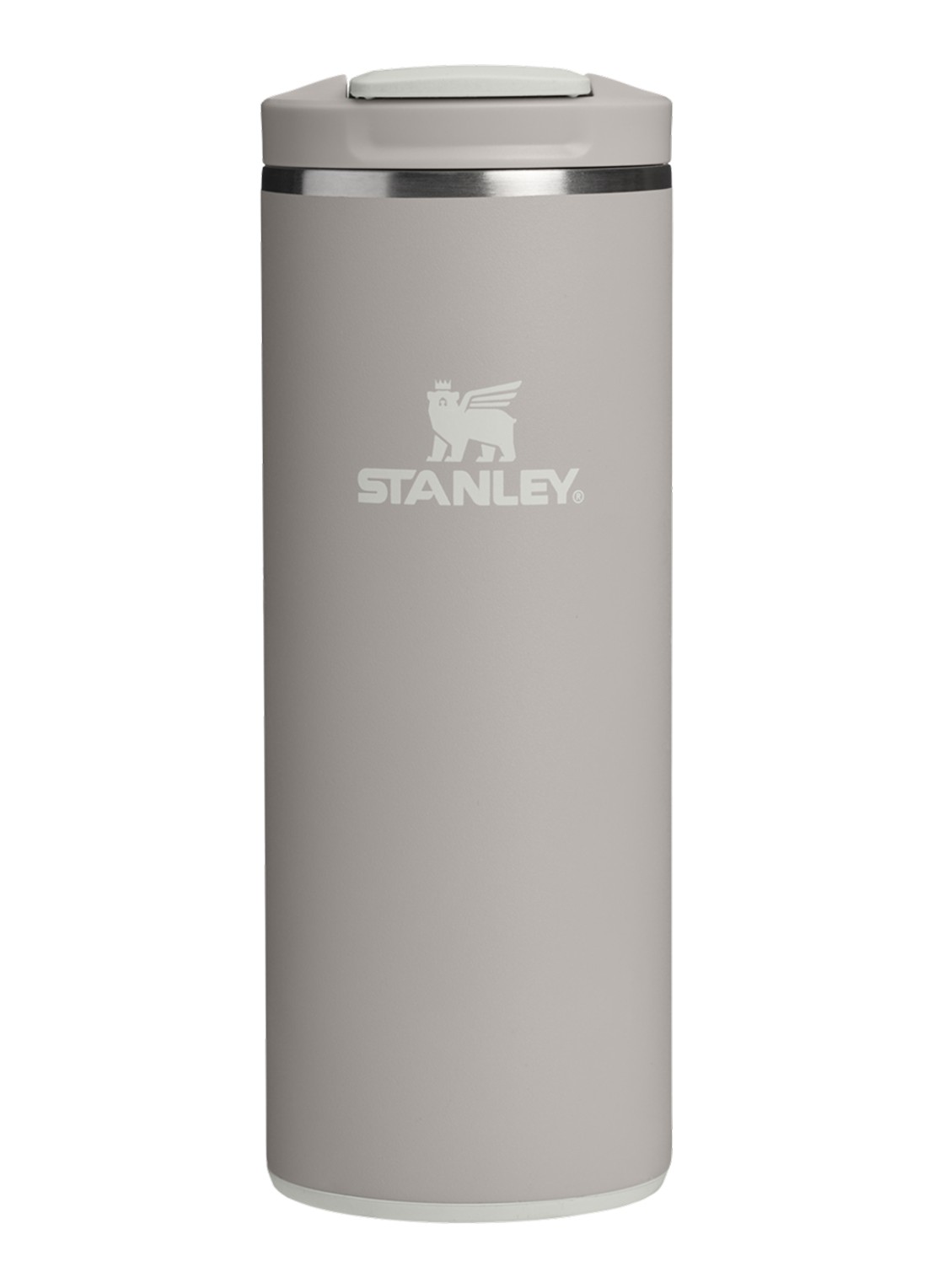 Stanley De Transit Flip Top thermosbeker 0,35 liter - voorkant 2 grijs