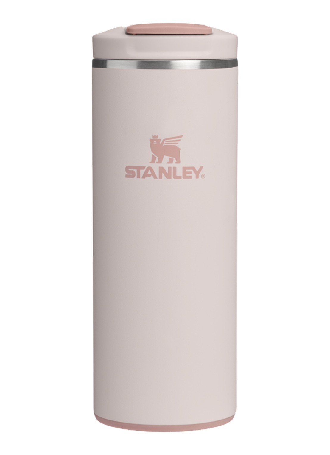 Stanley De Transit Flip Top thermosbeker 0,35 liter - voorkant 2 lichtroze