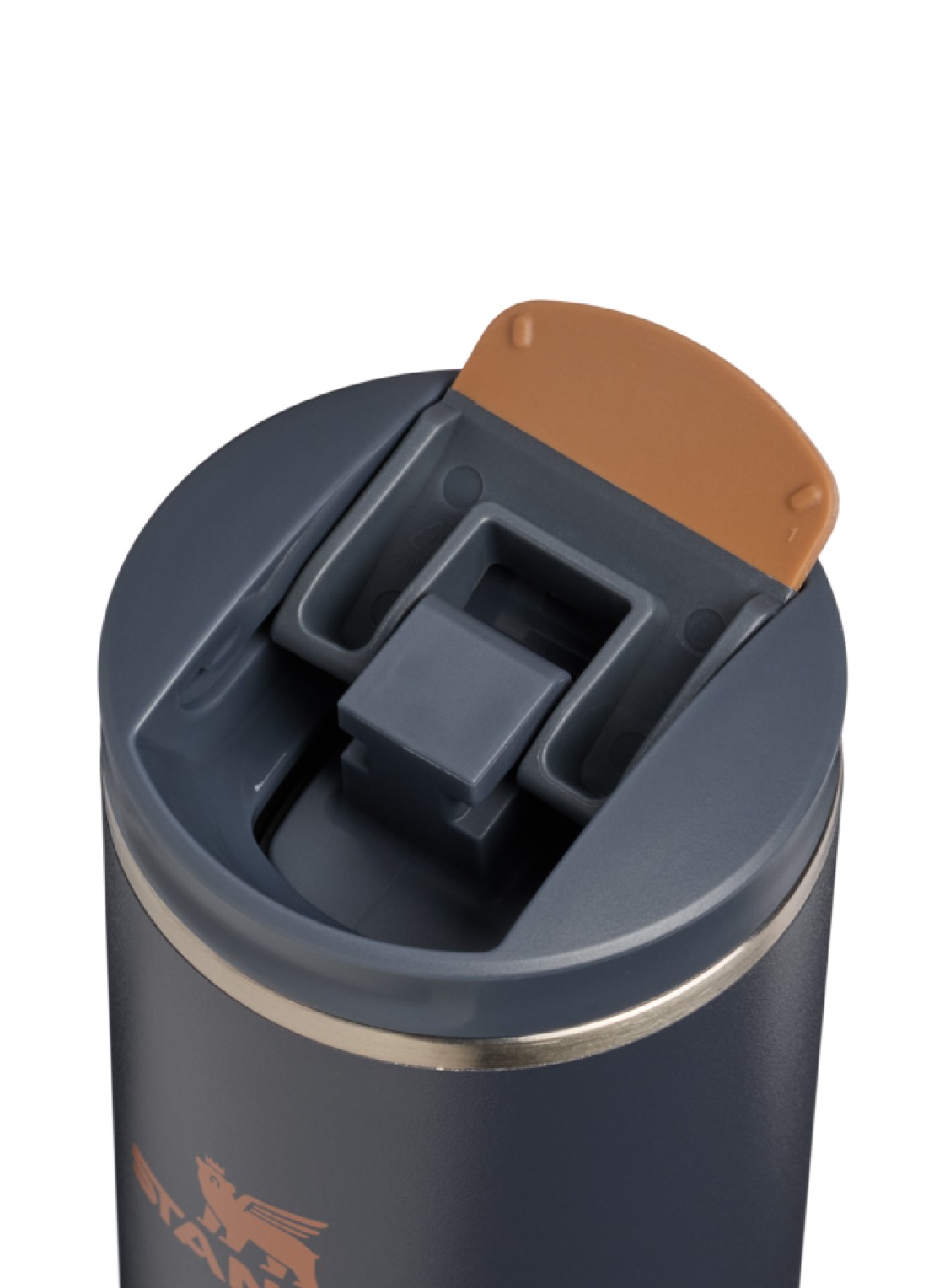 Stanley De Transit Flip Top thermosbeker 0,35 liter - detail blauw
