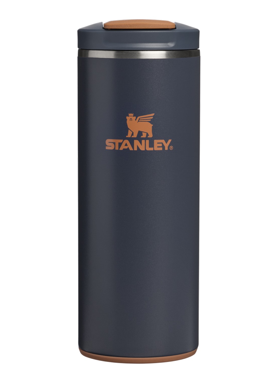 Stanley De Transit Flip Top thermosbeker 0,35 liter - voorkant 2 blauw