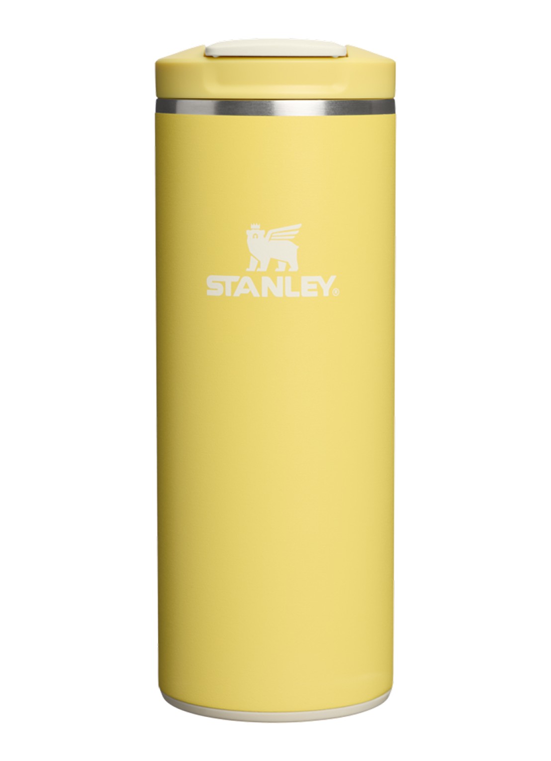Stanley De Transit Flip Top thermosbeker 0,35 liter - voorkant 3 geel