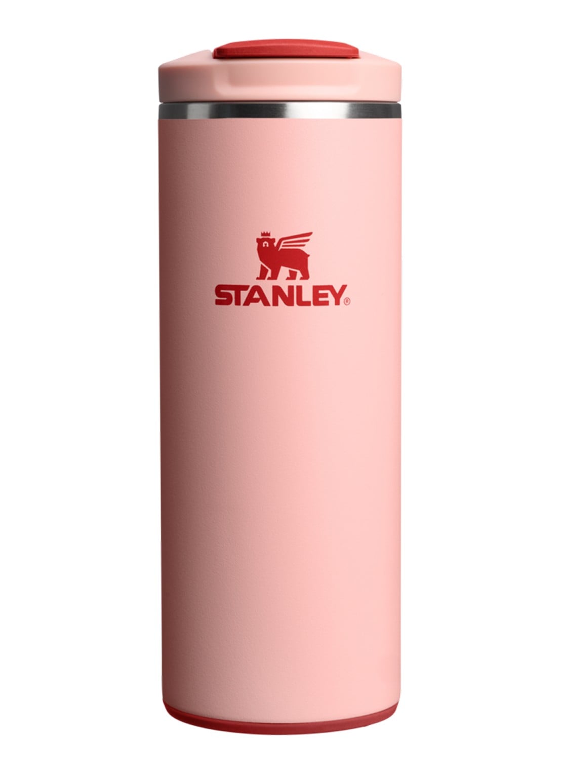 Stanley De Transit Flip Top thermosbeker 0,35 liter - voorkant zalmroze