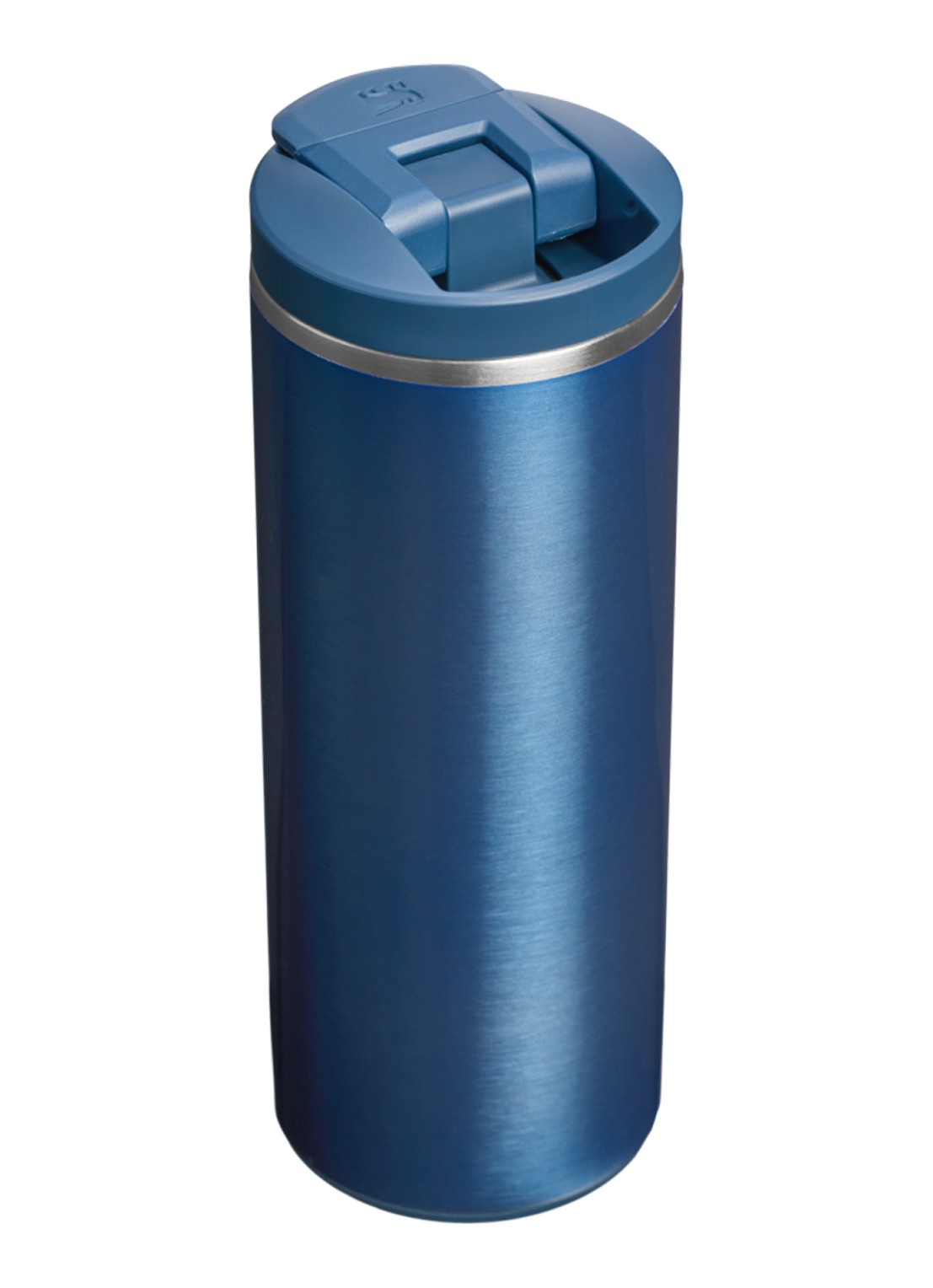 Stanley De Transit Flip Top thermosbeker 0,35 liter - achterkant blauw