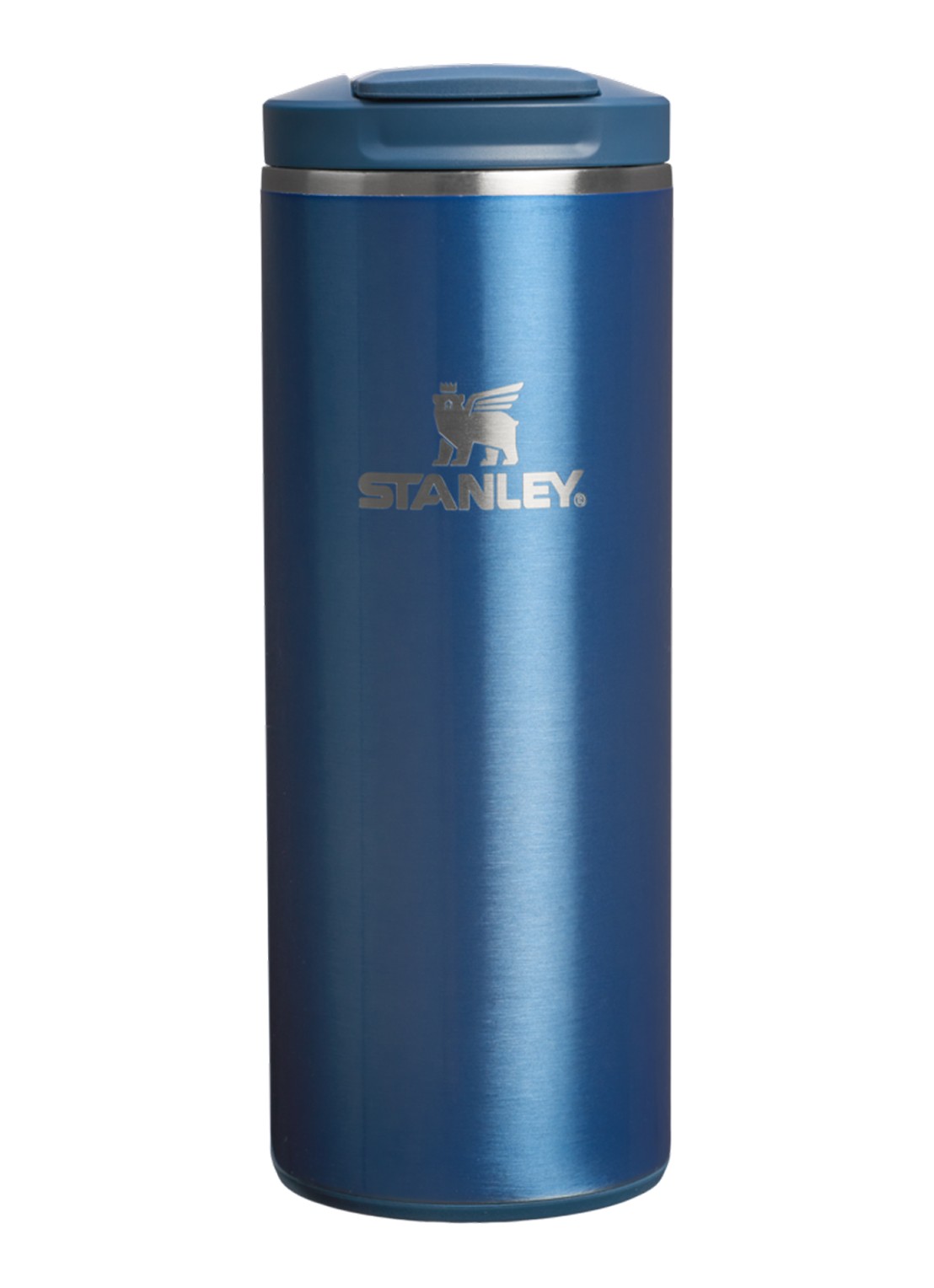 Stanley De Transit Flip Top thermosbeker 0,35 liter - voorkant 3 blauw