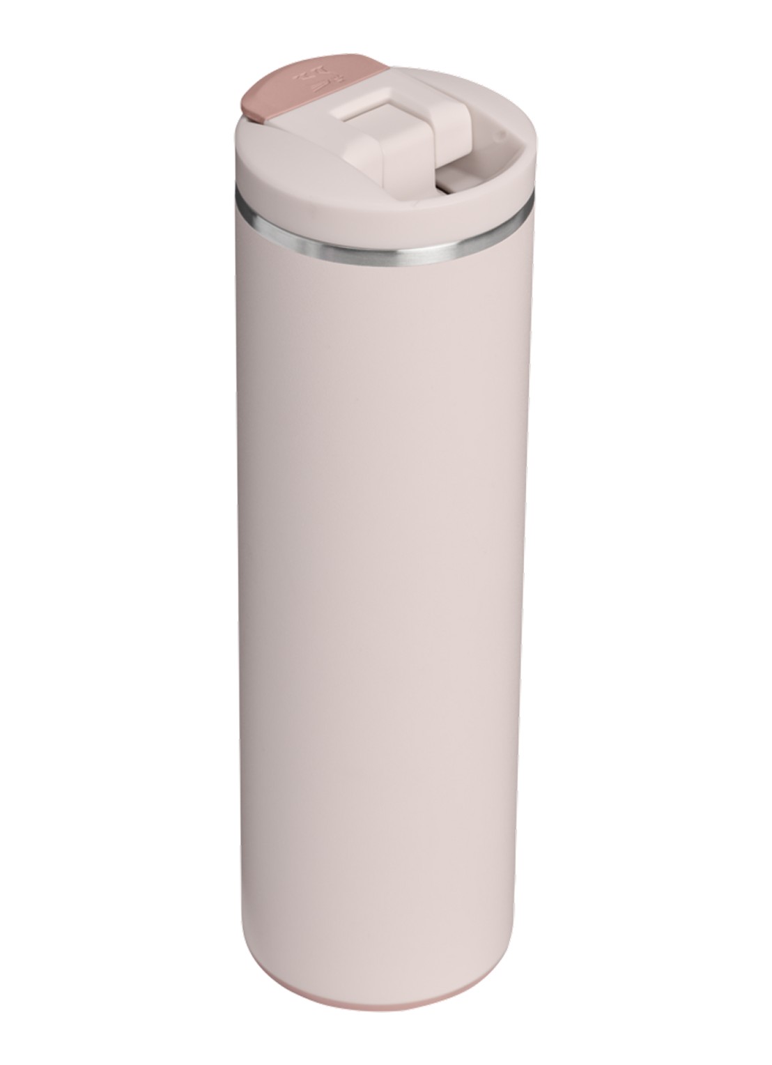 Stanley De Transit Flip Top thermosbeker 0,47 liter - achterkant 3 lichtroze