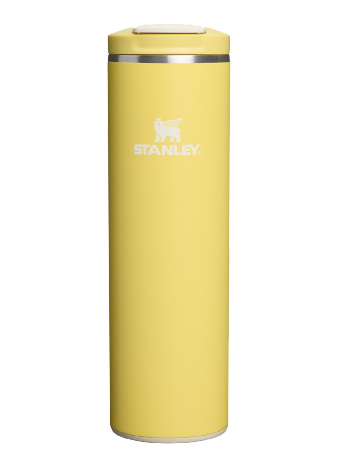 Stanley De Transit Flip Top thermosbeker 0,47 liter - voorkant 2 geel