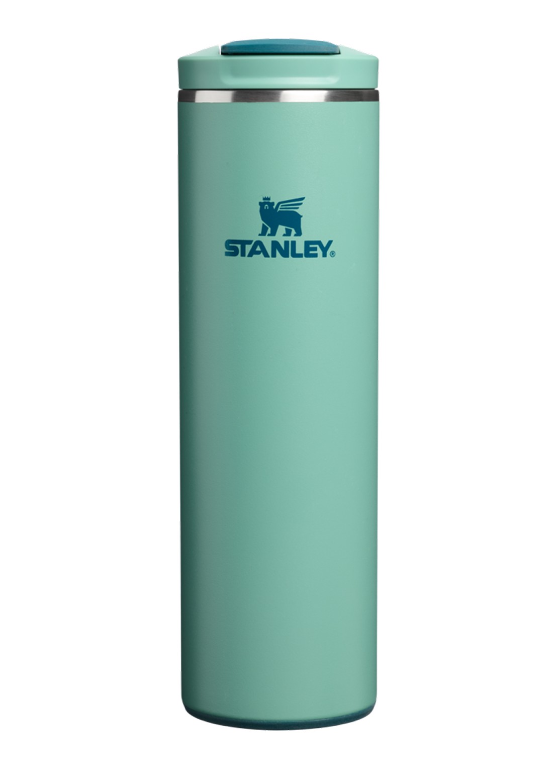 Stanley De Transit Flip Top thermosbeker 0,47 liter - voorkant 2 turquoise