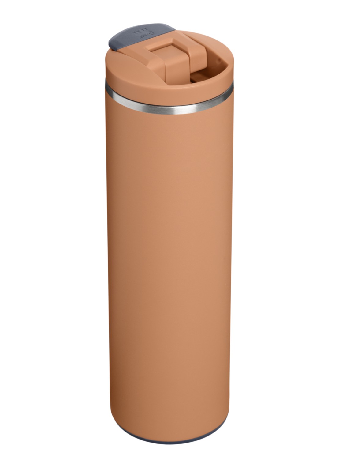 Stanley De Transit Flip Top thermosbeker 0,47 liter - achterkant oranjebruin