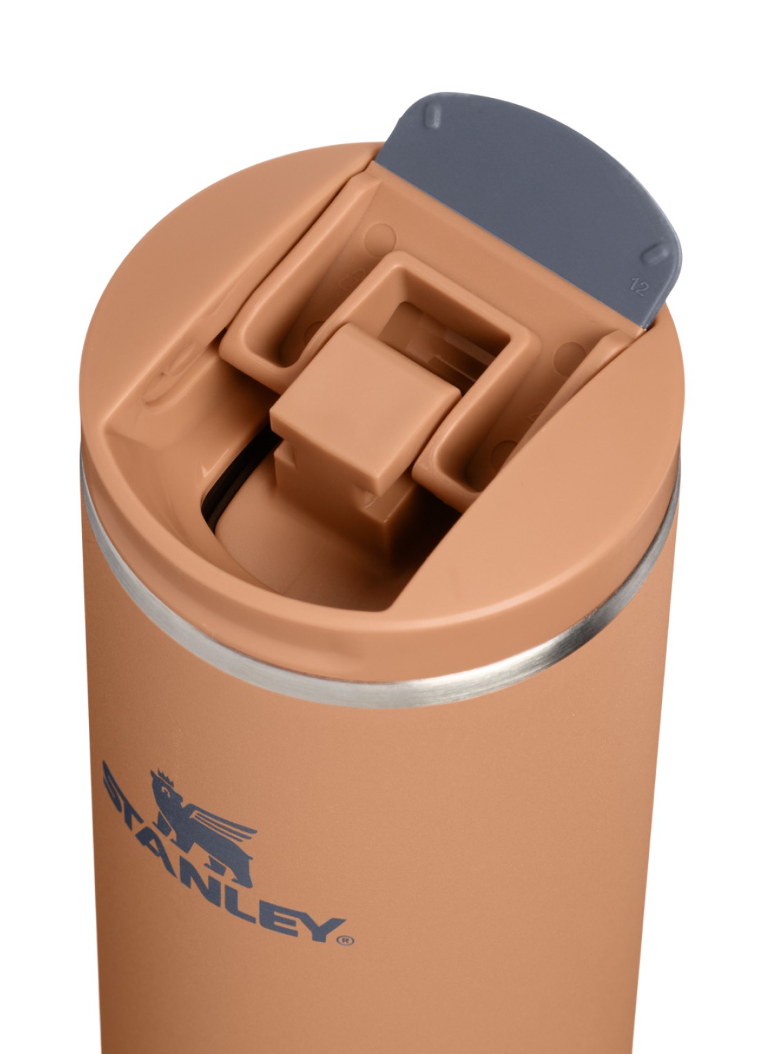Stanley De Transit Flip Top thermosbeker 0,47 liter - detail 3 oranjebruin