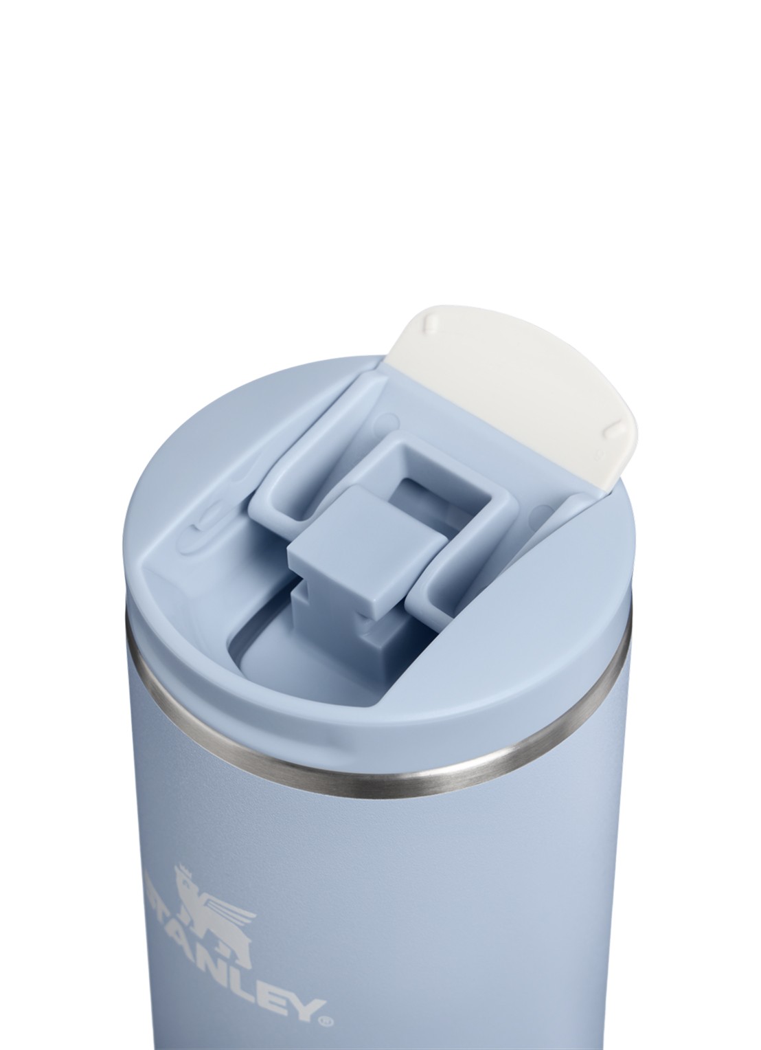 Stanley De Transit Flip Top thermosbeker 0,47 liter - detail blauw