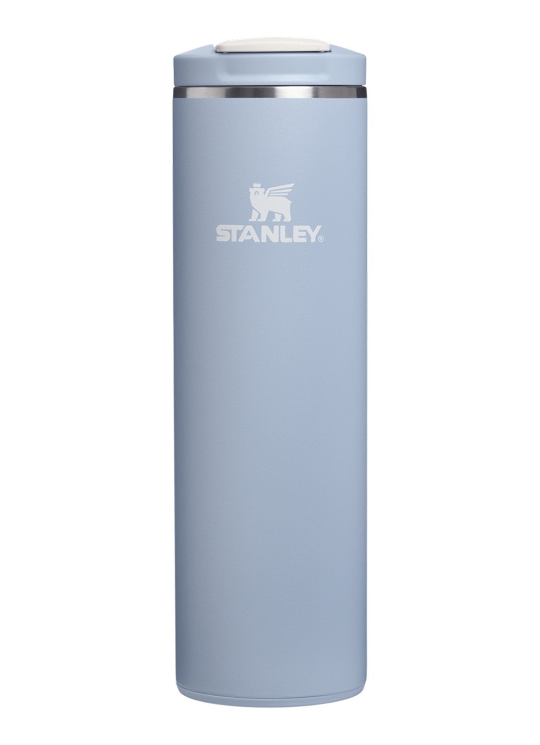 Stanley De Transit Flip Top thermosbeker 0,47 liter - voorkant 3 blauw