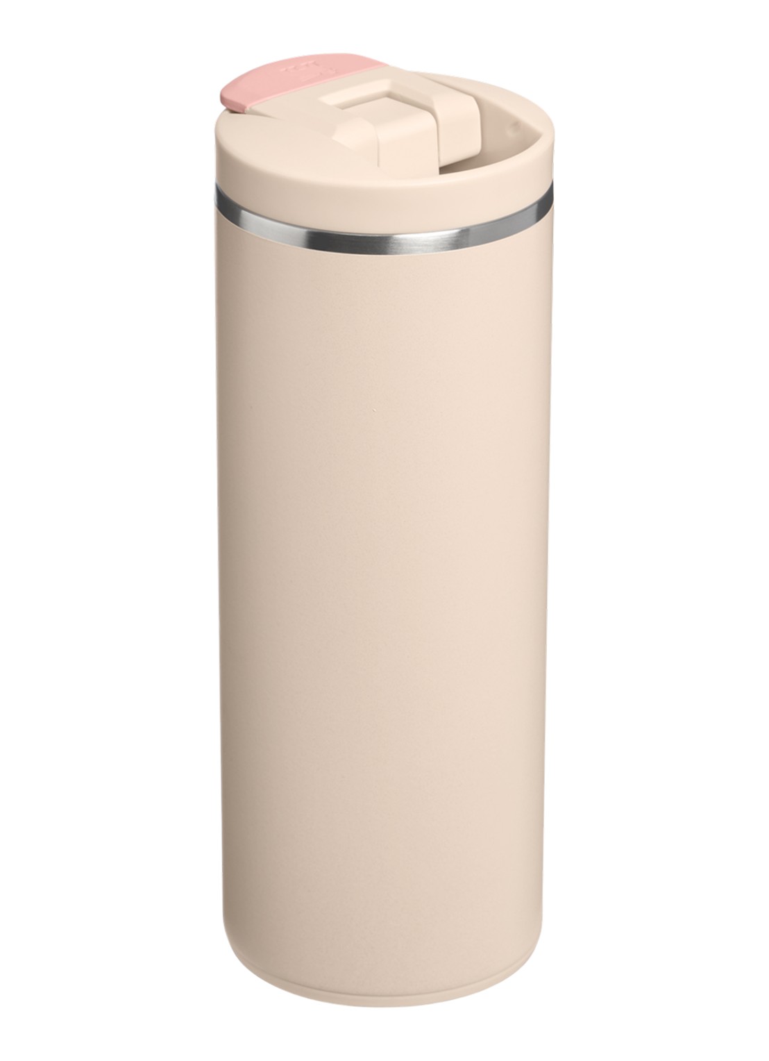 Stanley De Transit Fliptop thermosbeker 0,35 liter - achterkant 2 beige