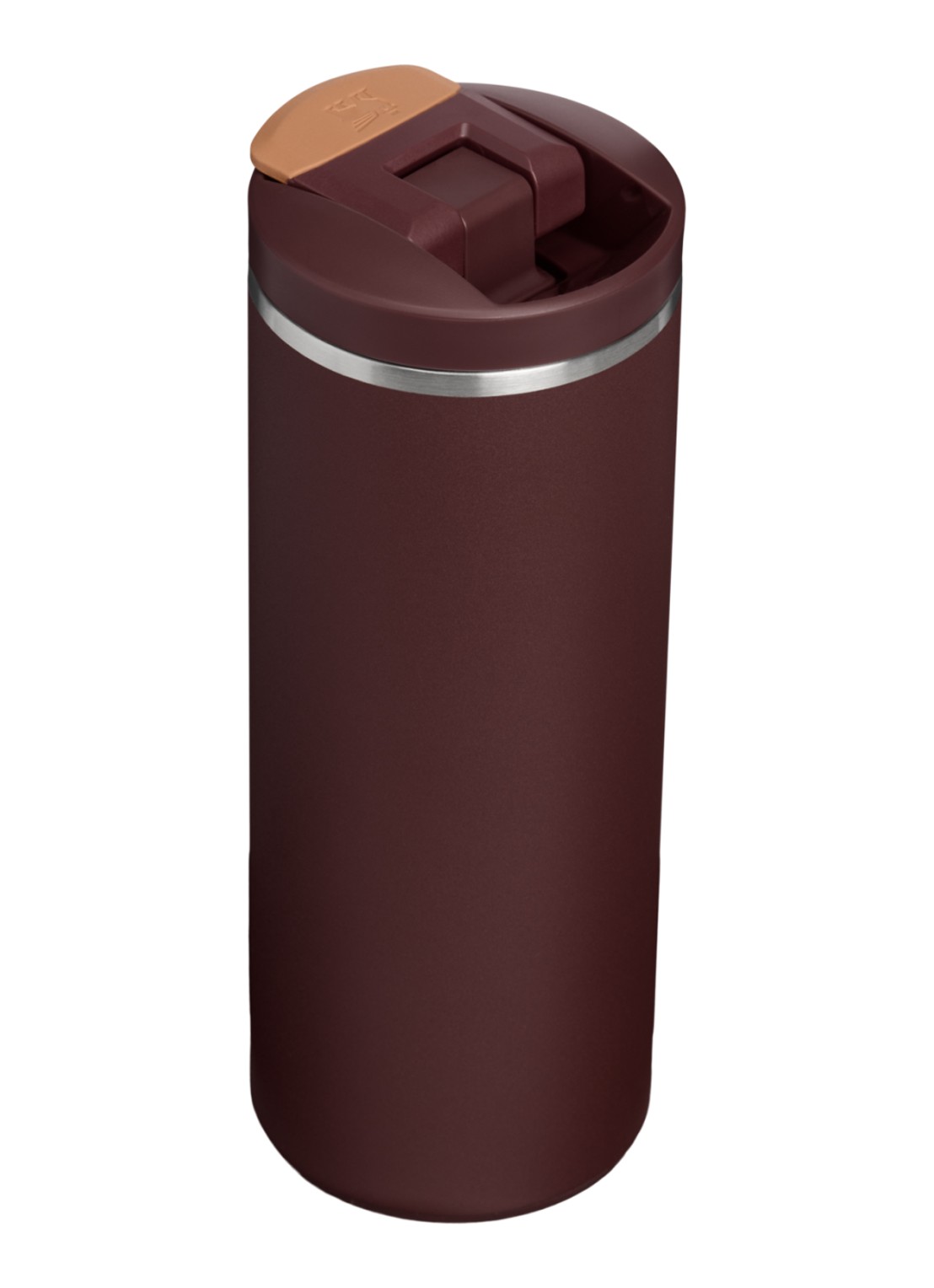 Stanley De Transit Fliptop thermosbeker 0,35 liter - achterkant donkerbruin