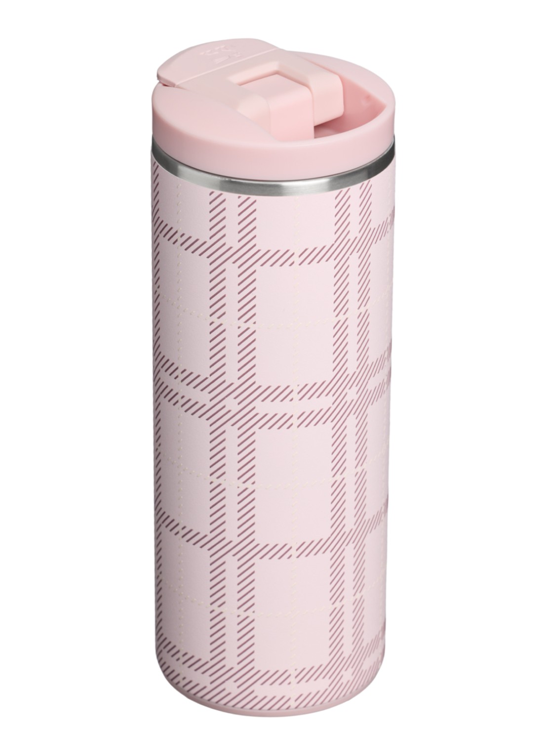 Stanley De Transit Fliptop thermosbeker 0,35 liter - achterkant lichtroze