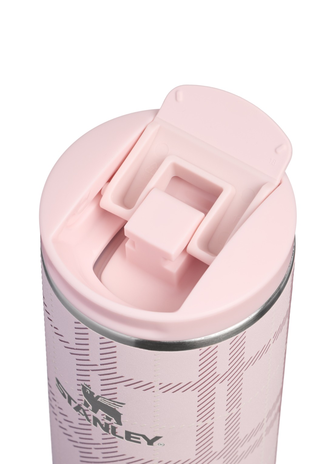 Stanley De Transit Fliptop thermosbeker 0,35 liter - detail 3 lichtroze