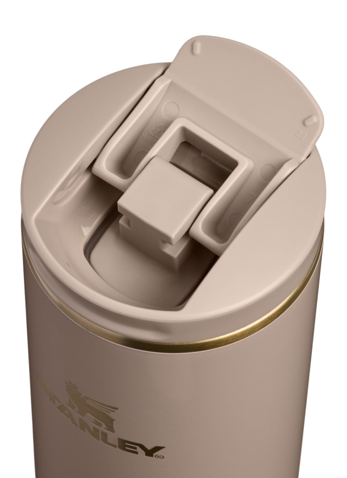 Stanley De Transit Fliptop thermosbeker 0,47 liter - detail zand