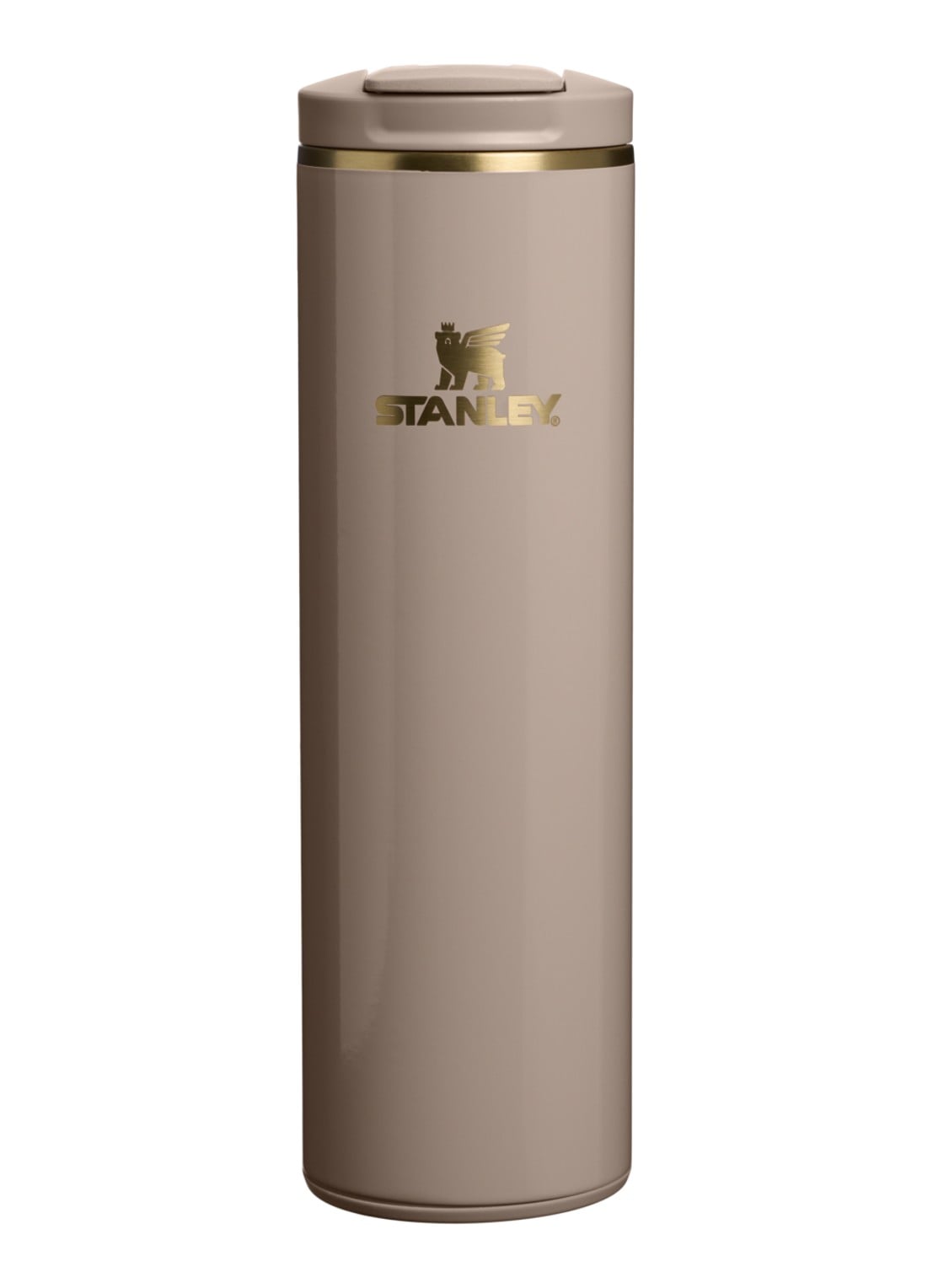 Stanley De Transit Fliptop thermosbeker 0,47 liter - voorkant 3 zand