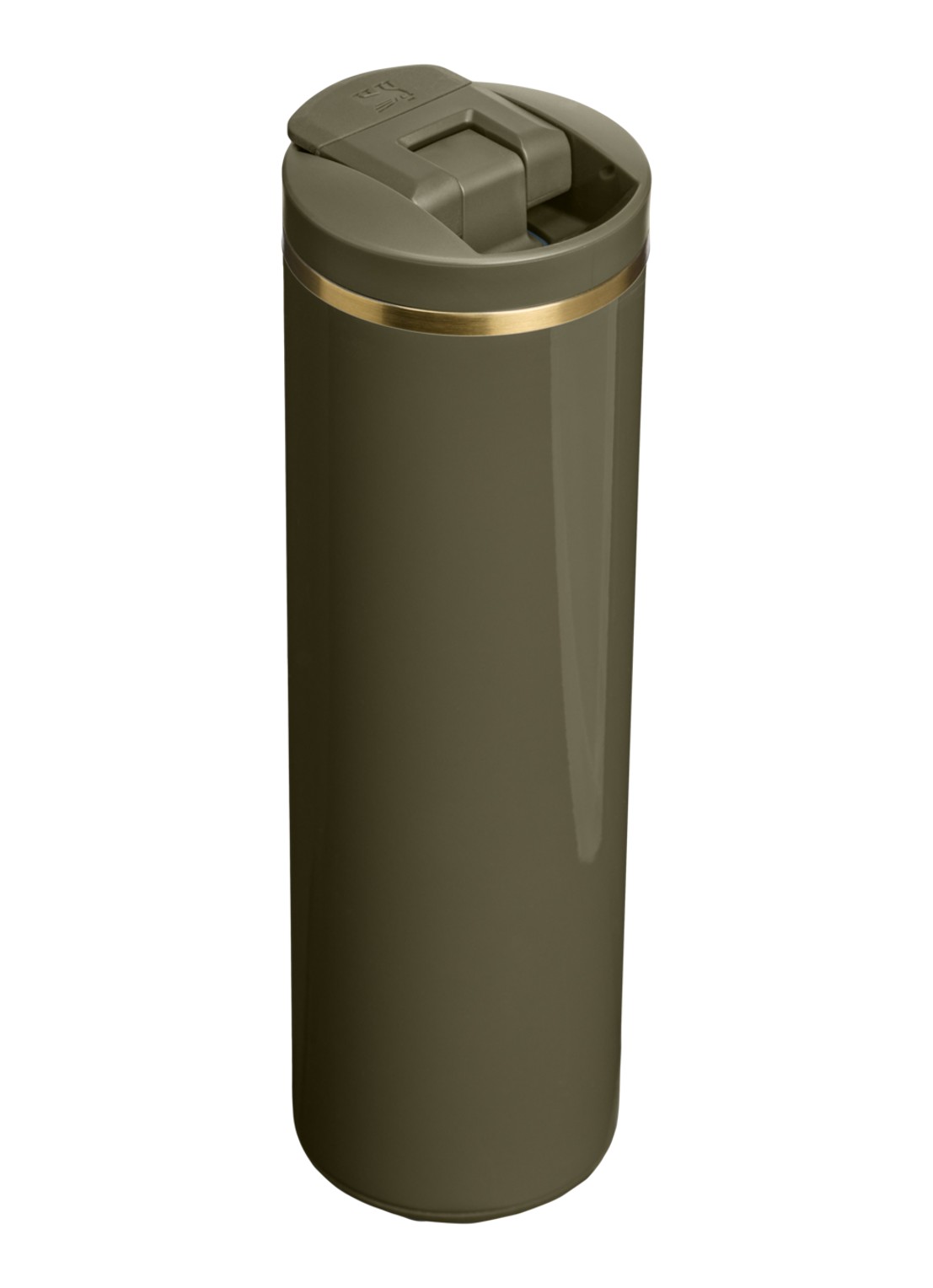 Stanley De Transit Fliptop thermosbeker 0,47 liter - achterkant mosgroen