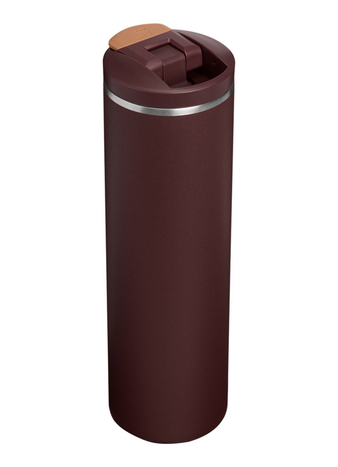 Stanley De Transit Fliptop thermosbeker 0,59 liter - achterkant 2 donkerbruin