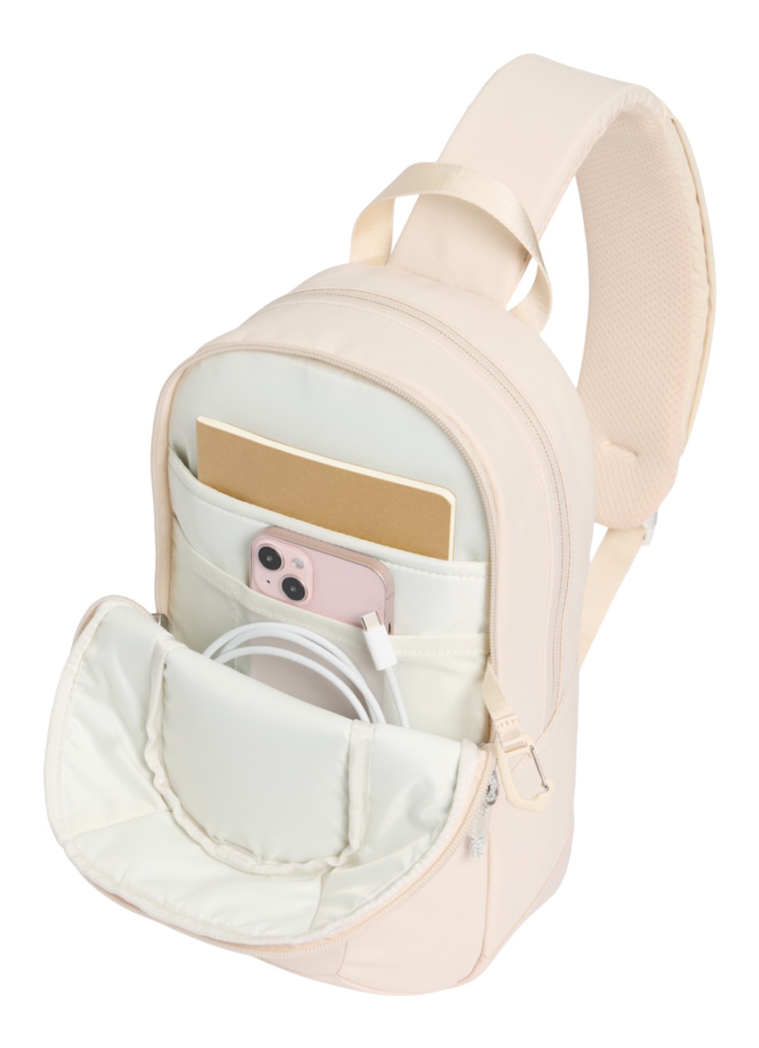 Stanley De Vitalize™ Macro Method crossbodytas - detail 3 beige