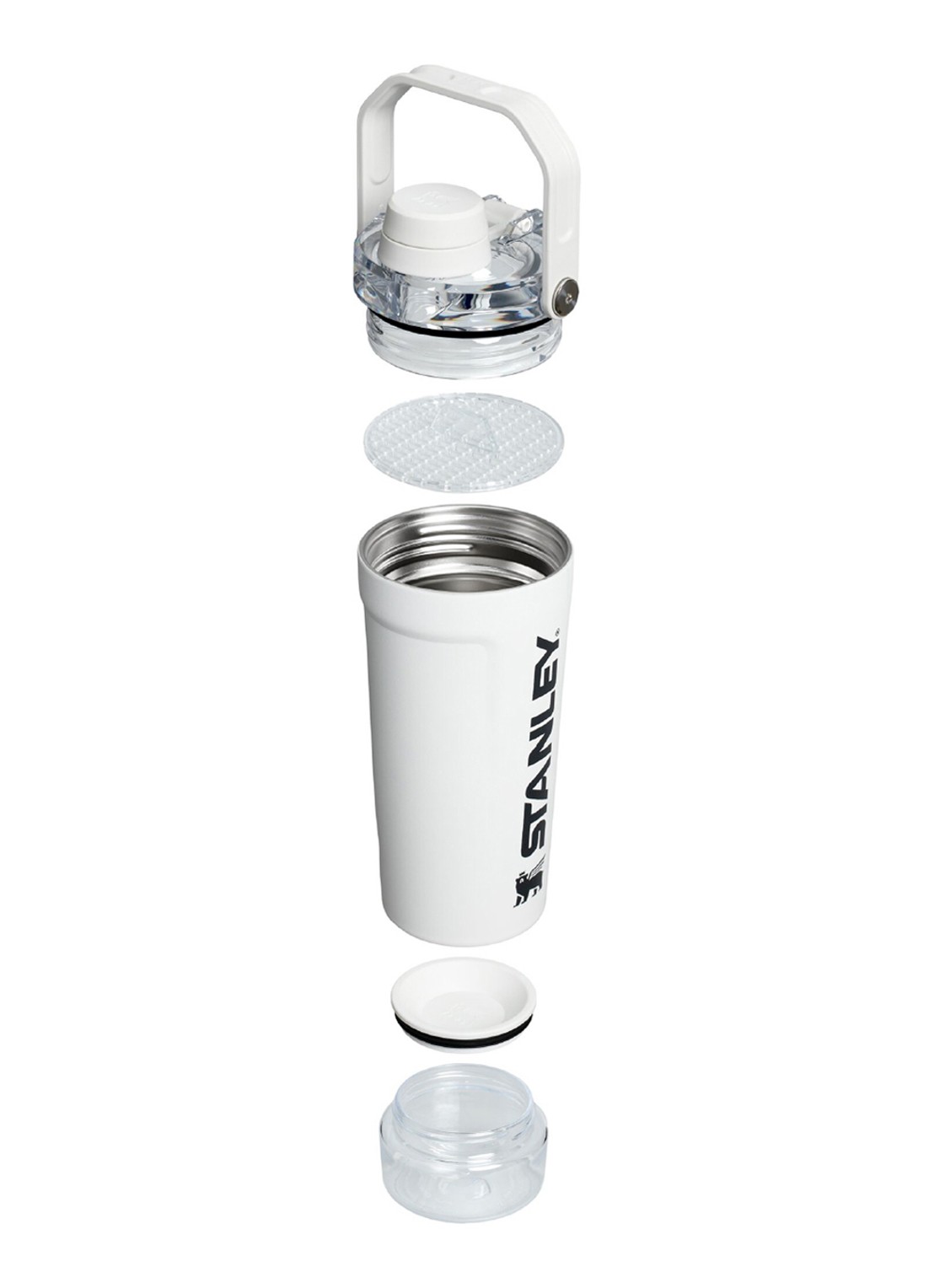 Stanley De Vitalize™ Shaker drinkfles 60 cl - detail gebroken wit