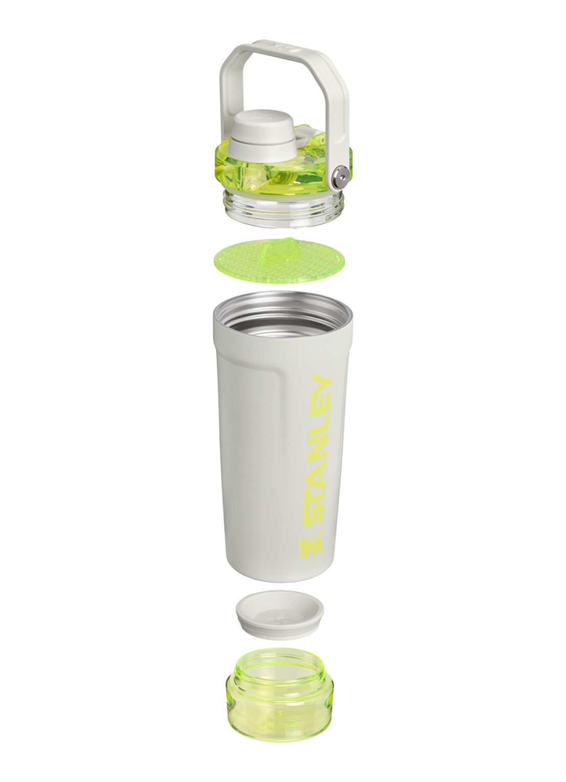 Stanley De Vitalize™ Shaker drinkfles 60 cl - achterkant middengrijs