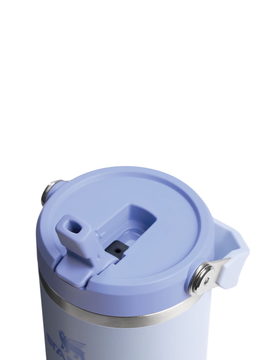 Stanley Ice Flow Flip Straw waterfles 0,89 liter - achterkant lichtblauw