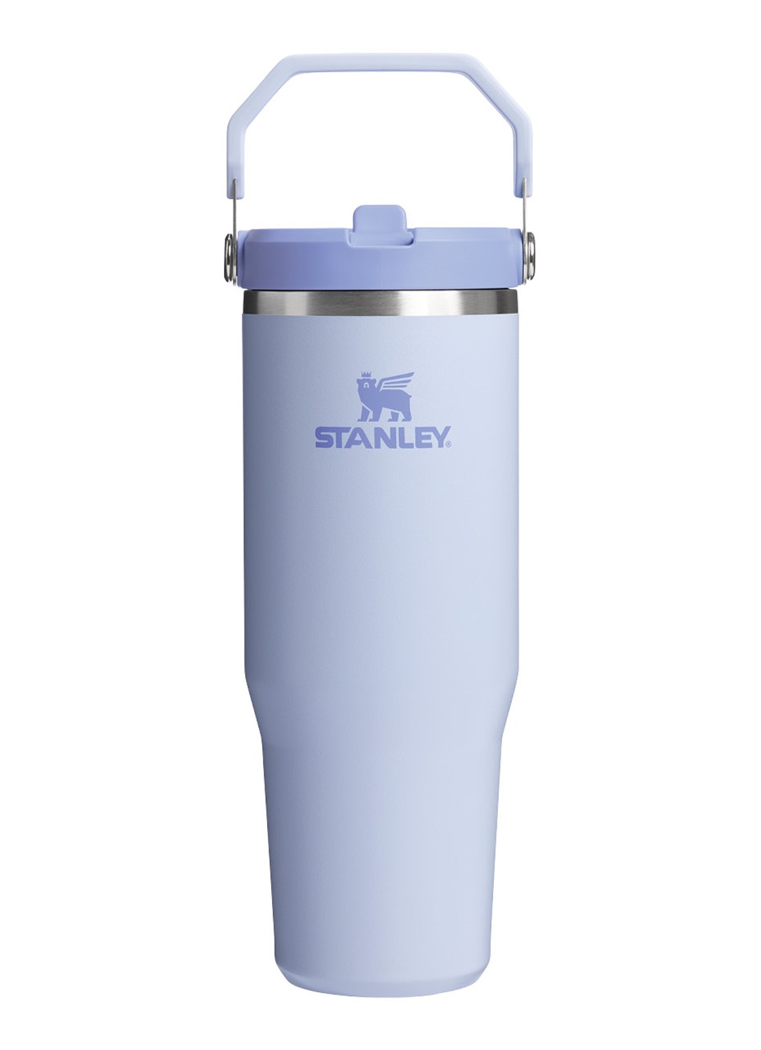 Stanley Ice Flow Flip Straw waterfles 0,89 liter - voorkant 2 lichtblauw
