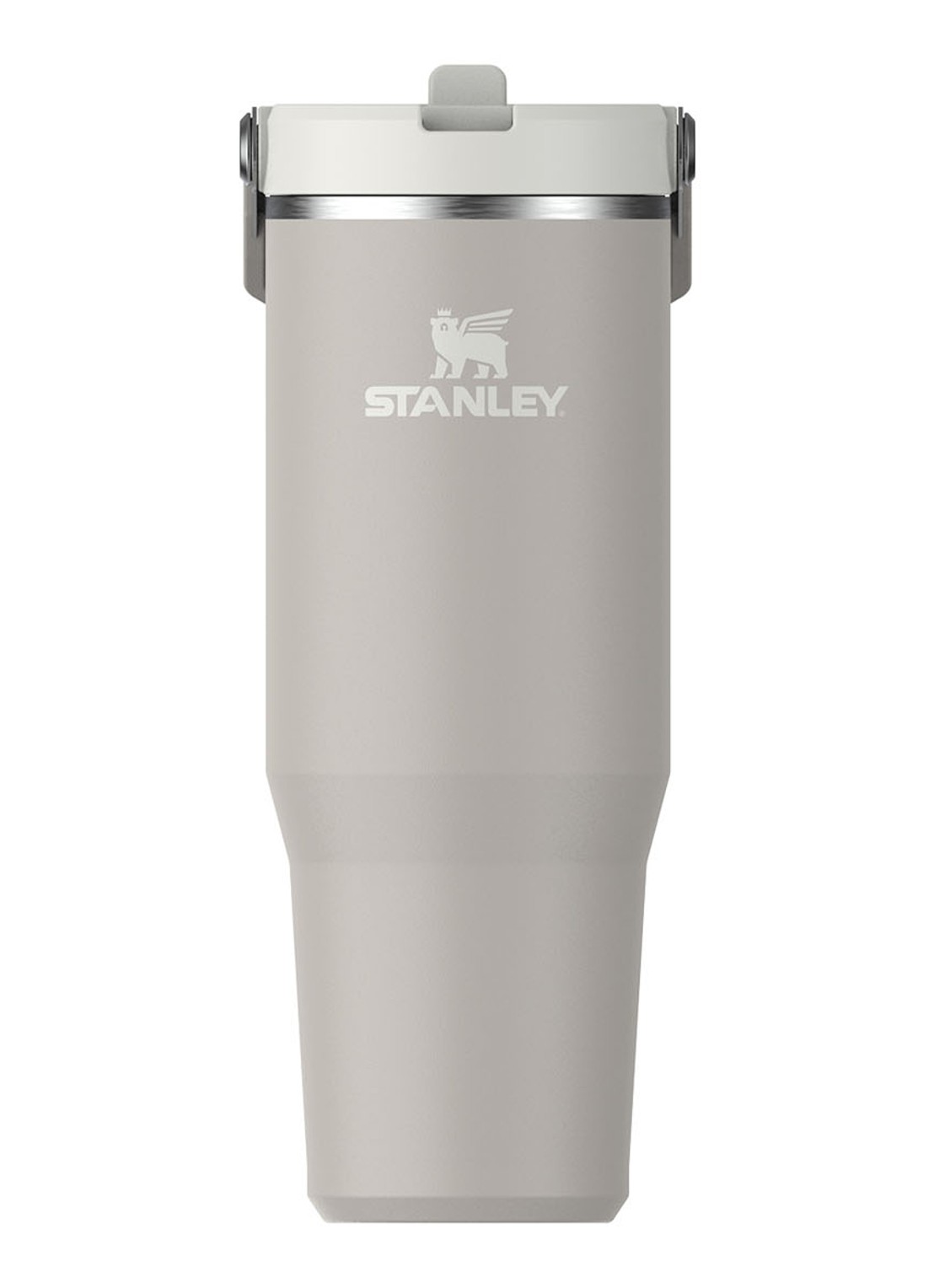 Stanley Ice Flow Flip Straw waterfles 89 cl  - voorkant lichtgrijs