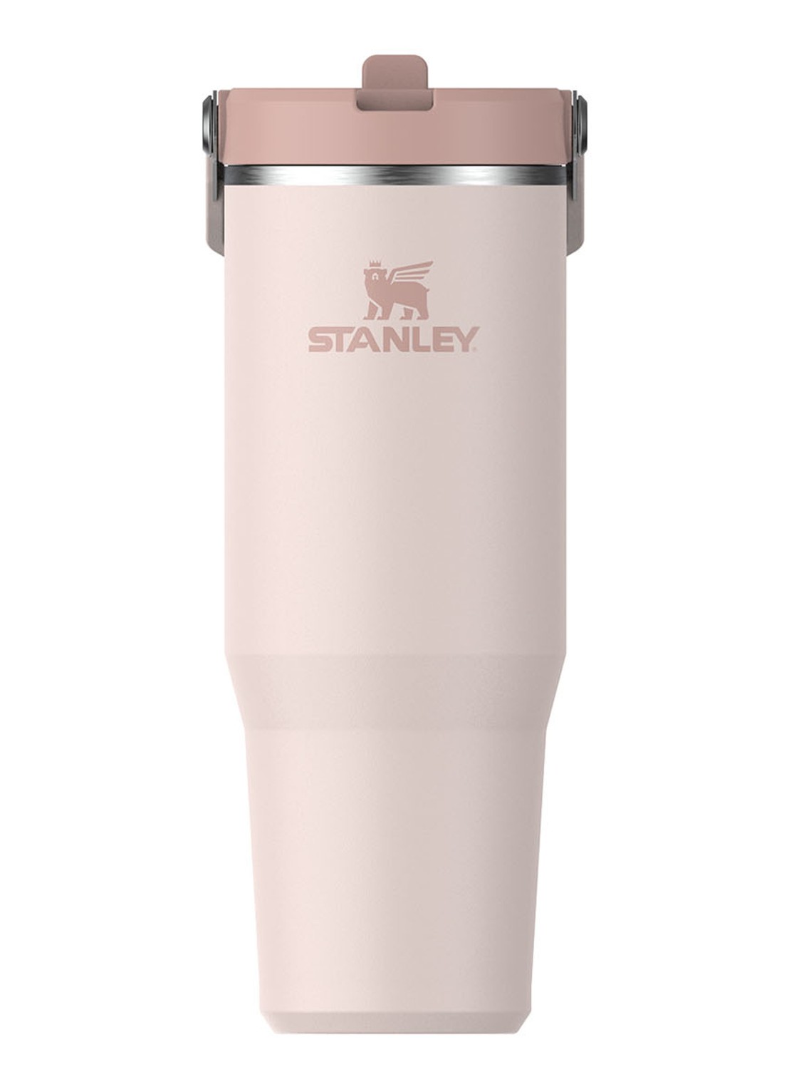 Stanley Ice Flow Flip Straw waterfles 89 cl  - voorkant lichtroze